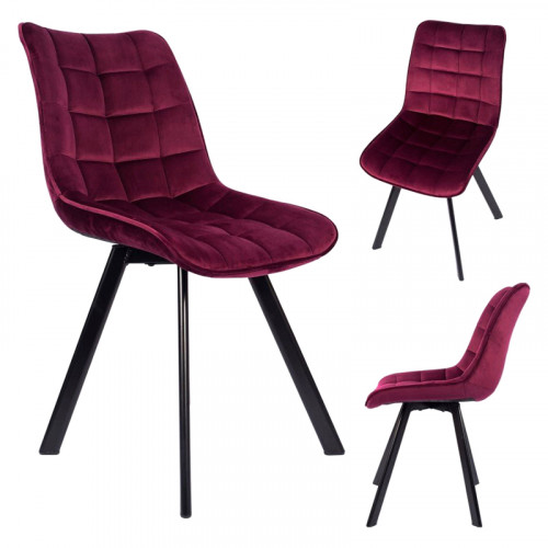 Maxima Amelia Dining Chairs, Set Of 2 - Cherry