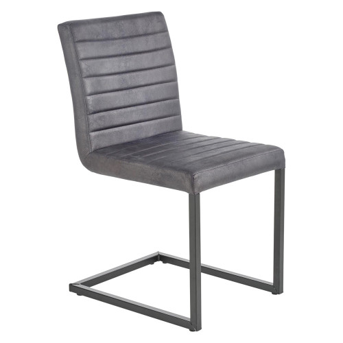 Maxima - Celestia Dining Chairs, Set Of 2 in Dark Gray
