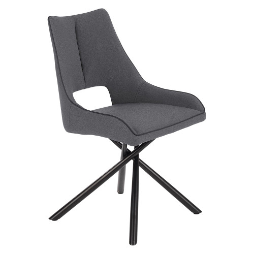 Maxima - Ariene Dining Chairs, Set Of 2 in Dark Gray