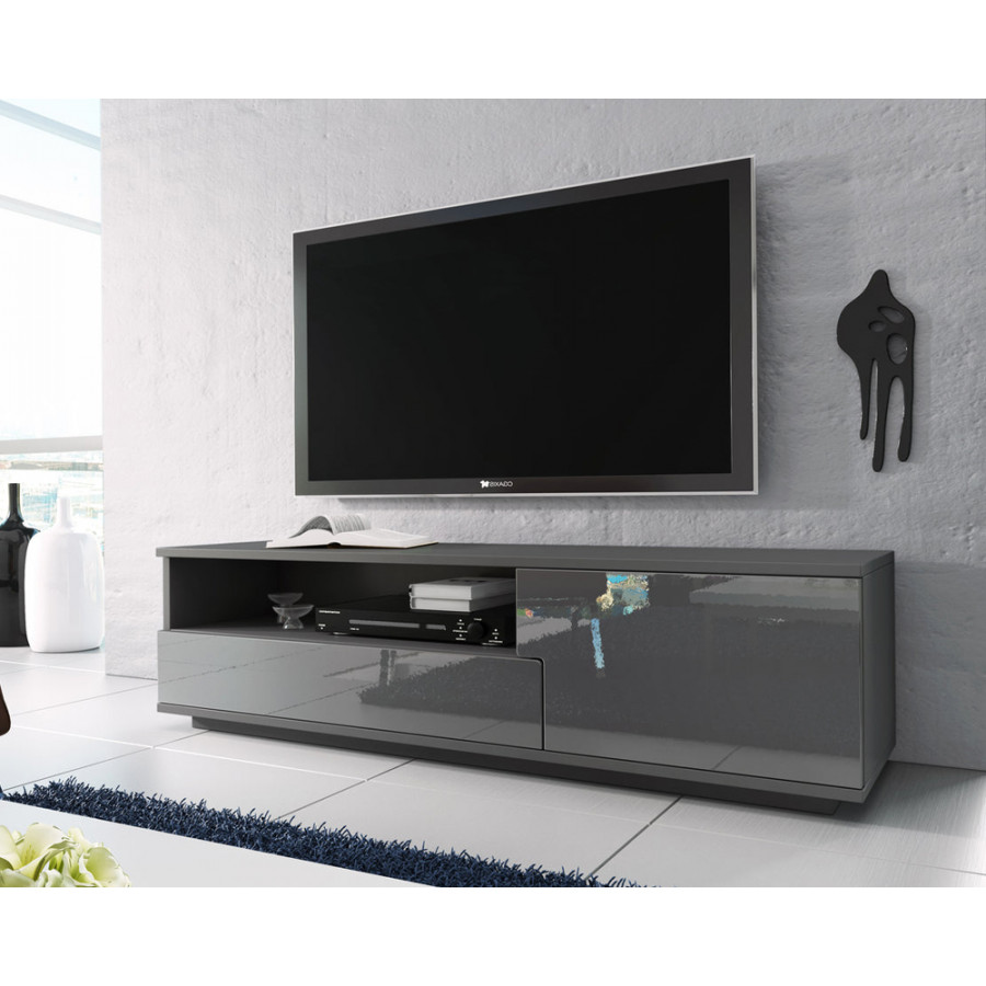 Maxima Leon 2 TV Stand - Gray