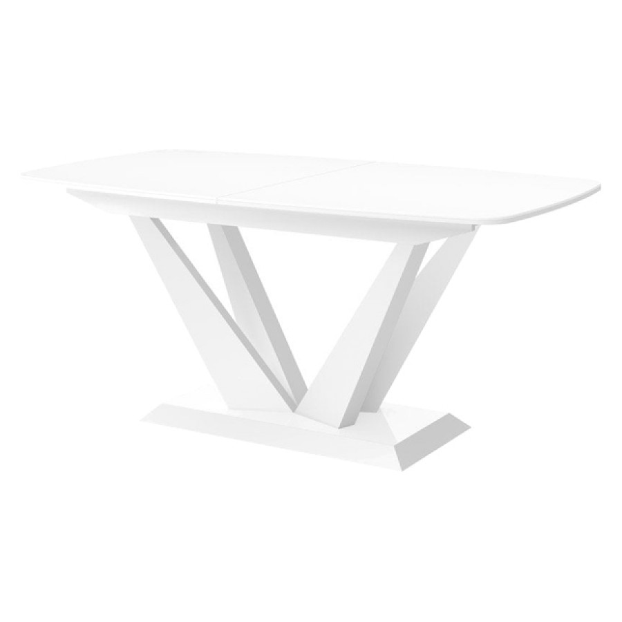 Maxima Perfetto Dining Table with Extension - White