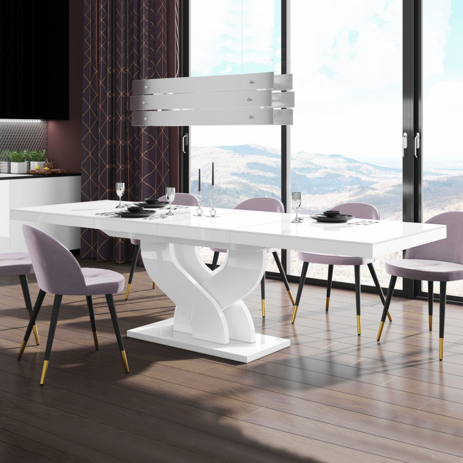 Maxima Bella Dining Table - White