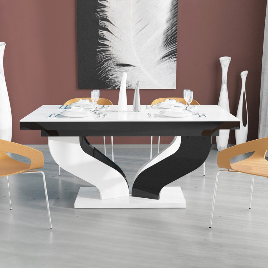 Maxima Viva Extendable Dining Table - Black