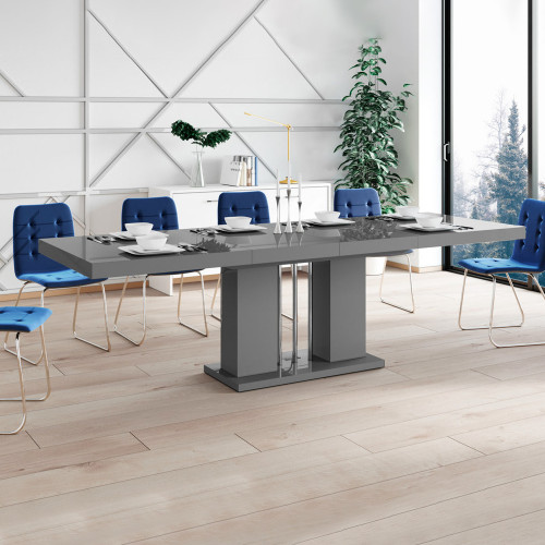 Maxima Nossa Dining Set - Gray/Blue