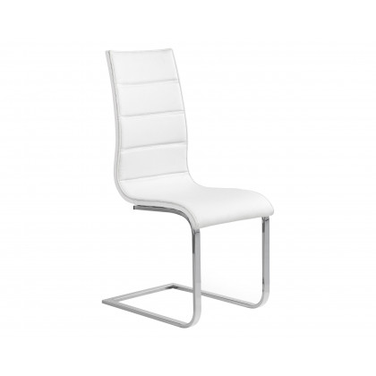 Maxima - Lisa Dining Set with 2 Self-Storing Leaves Plus 6 Chairs