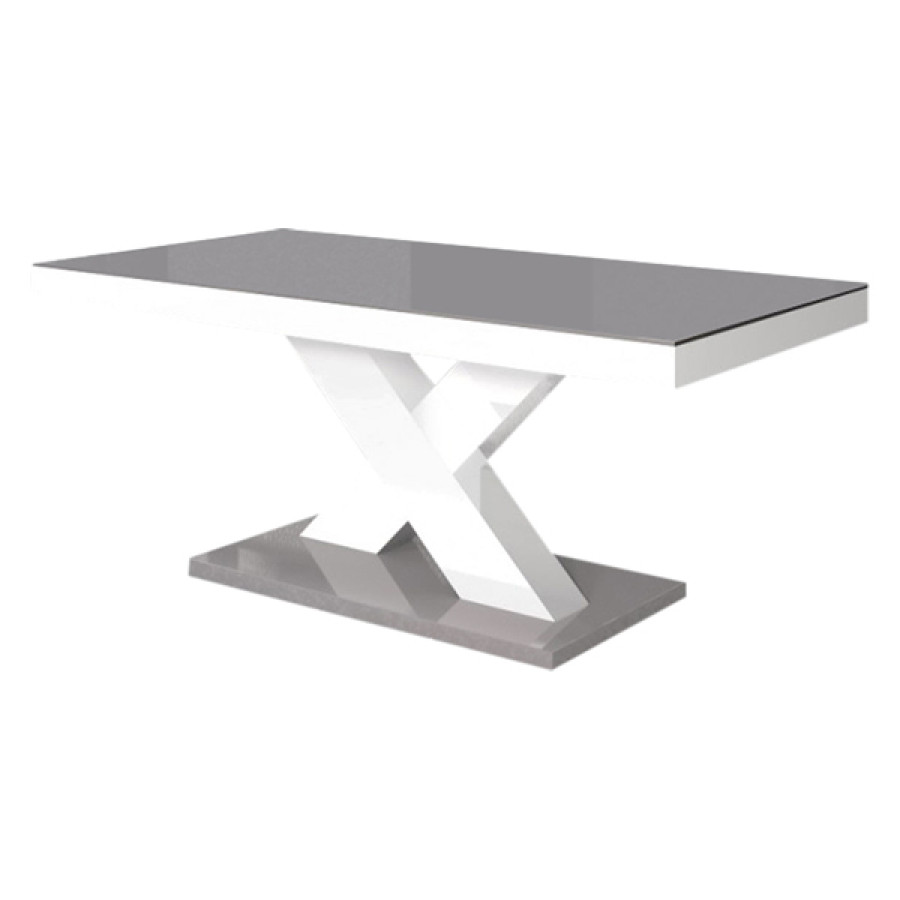 Maxima Xenon Coffee Table - White/Black