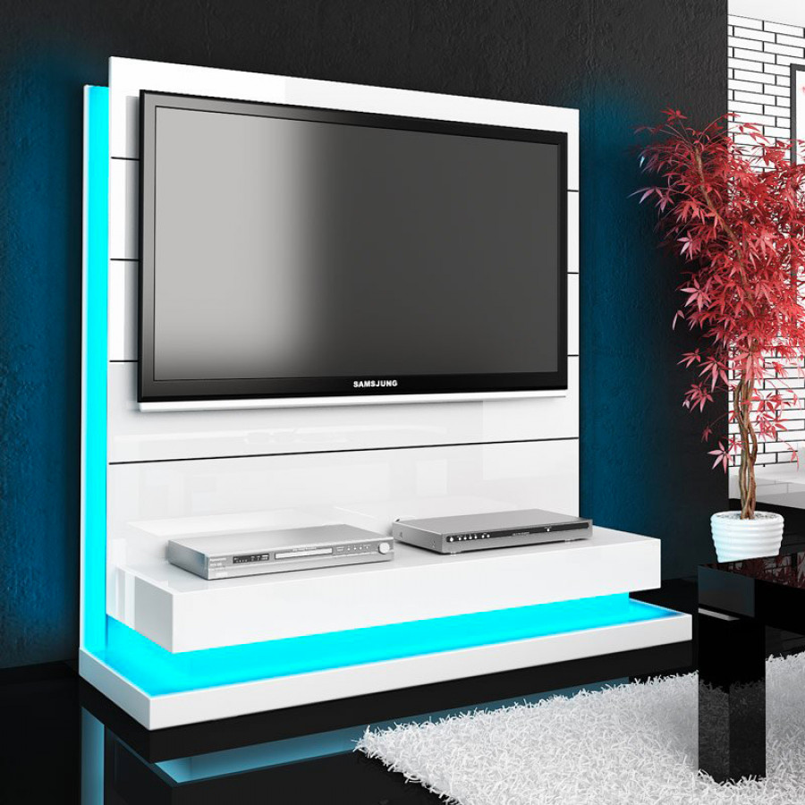 Maxima Panorama Lux Entertainment Center - White