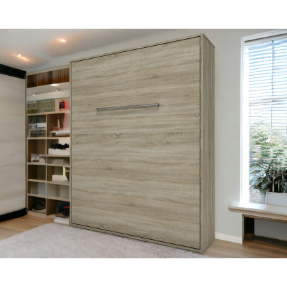 Maxima - Inverto Murphy Vertical Bed in Natural, Queen Size