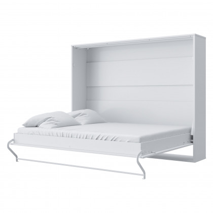 Maxima Inverto Murphy Horizontal Bed - White/Gray, Queen Size