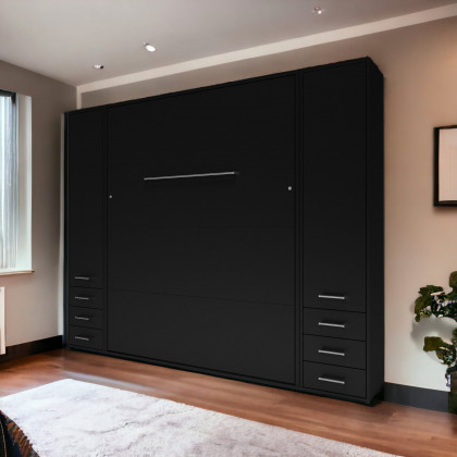 Maxima - Inverto Murphy Vertical Bed with 2 Cabinets in Queen Size