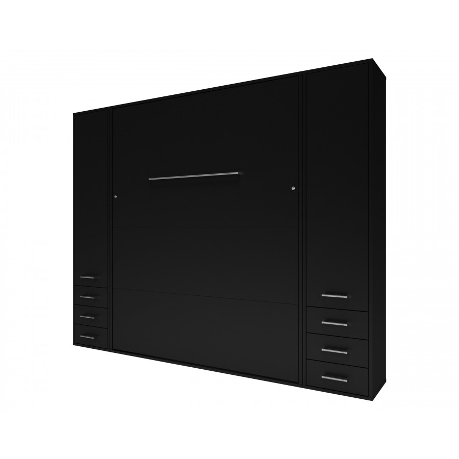 Maxima - Inverto Murphy Vertical Bed with 2 Cabinets in Queen Size