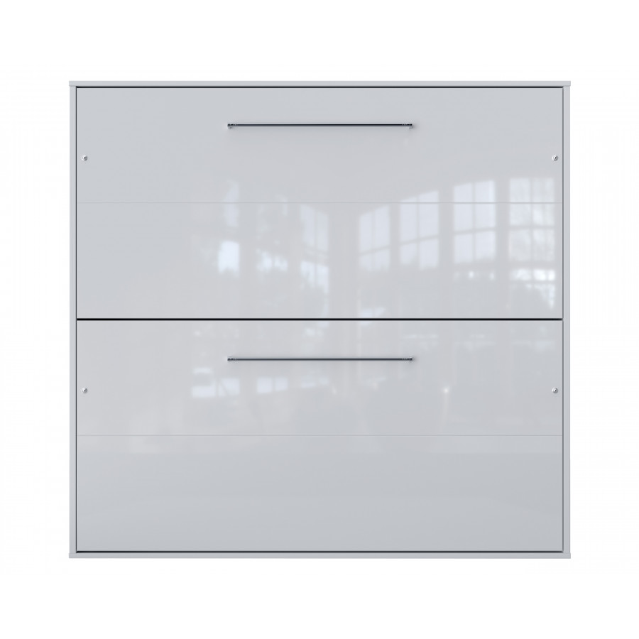 Maxima Otis Bed with Mattress - White, Twin Size