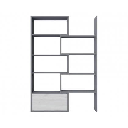 Maxima Pato Modular Bookcase - Natural Oak/White