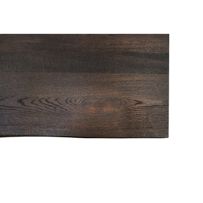 Maxima Castle-X Long Dining Table - Dark Wood