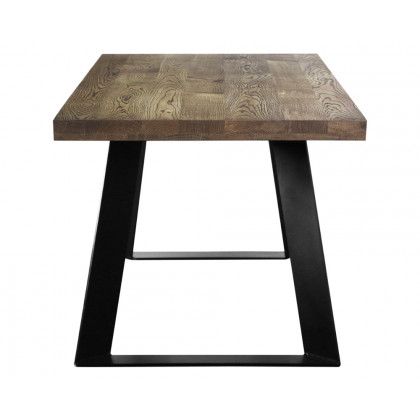 Maxima - Kastle 100 Solid Wood Dining Table in Black