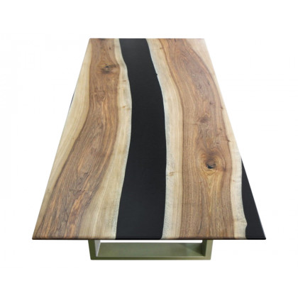 Maxima - Banur 601 Solid Wood Dining Table in Green