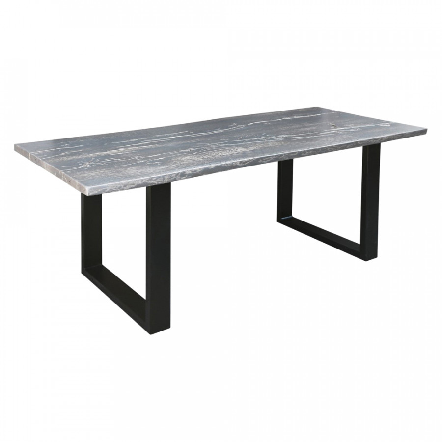 Maxima - Banur-U4 Solid Dining Table in Oak Wood