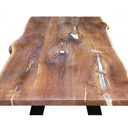 Maxima - Banur-A Solid Dining Table in Oak Wood