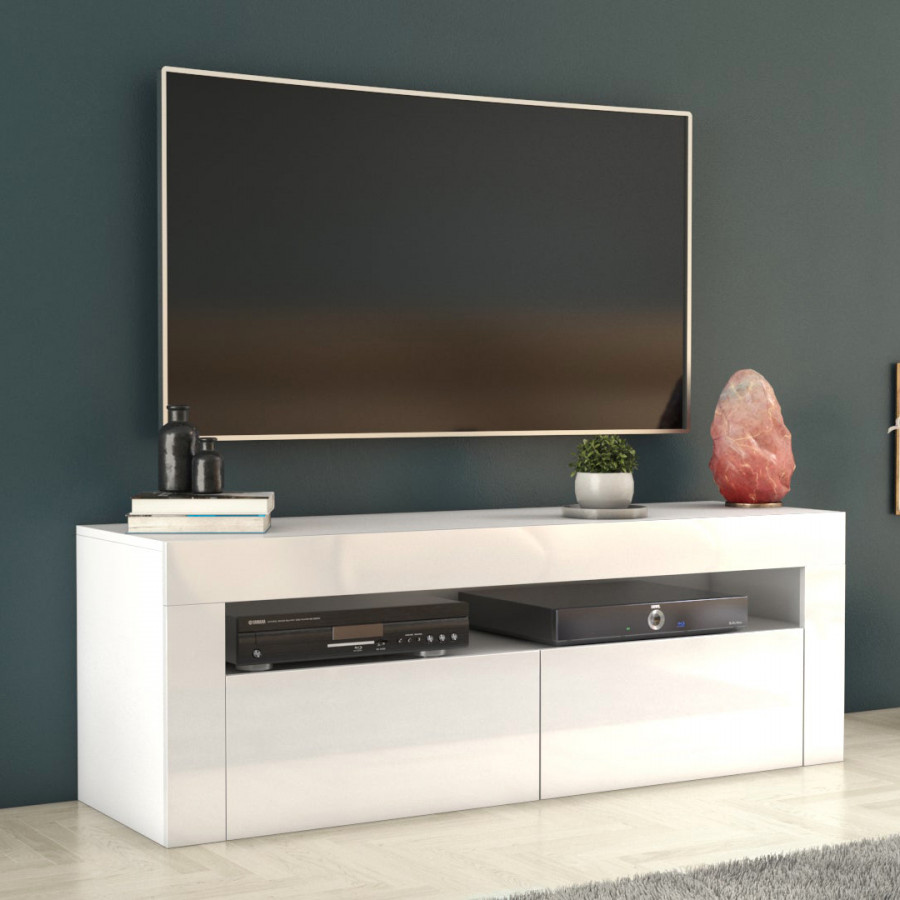 Maxima Andor 55" TV Stand - White