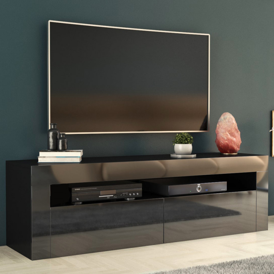 Maxima Andor 63" Long TV Stand - White