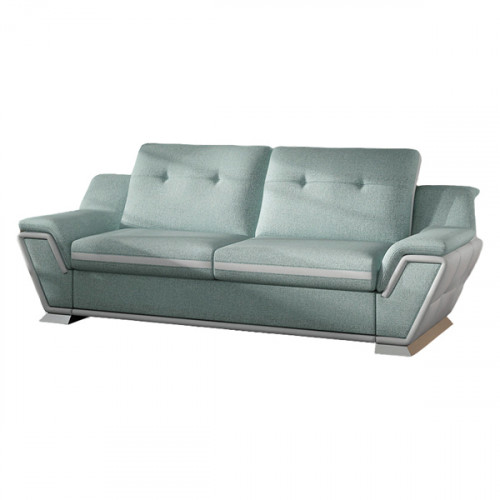 Maxima - Galactic 3 Sofa in Light Green/White