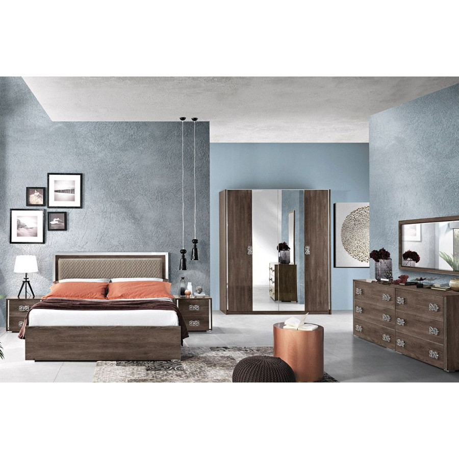 MCS - Dover Top with Light for 4 Doors Wardrobe