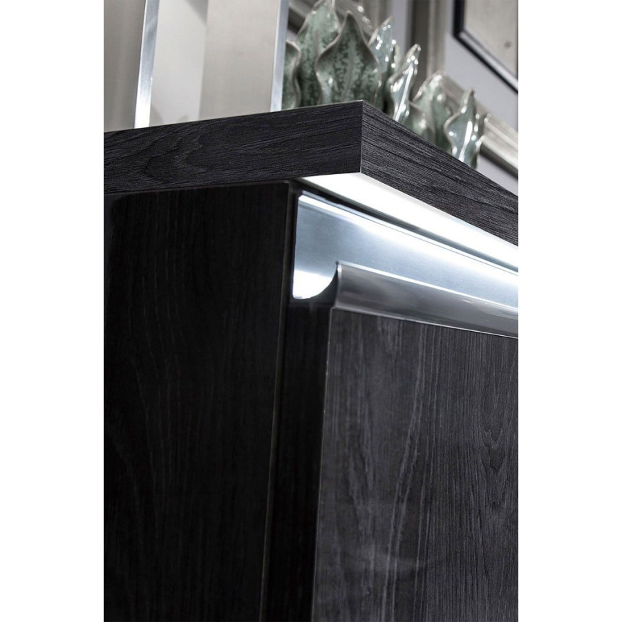 MCS - Oxford 3 Doors Buffet with Light in Gray