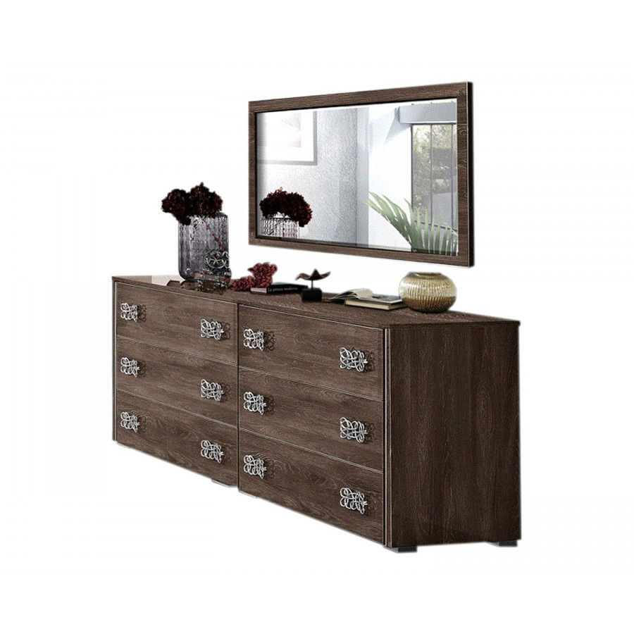 MCS - Dover Double Dresser in Brown