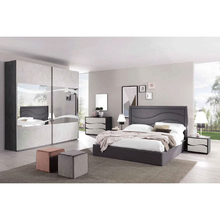 MCS - Nisida Queen Size Storage Bed