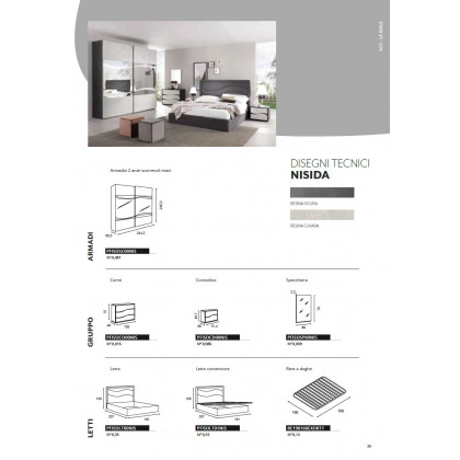 MCS - Nisida Queen Size Storage Bed