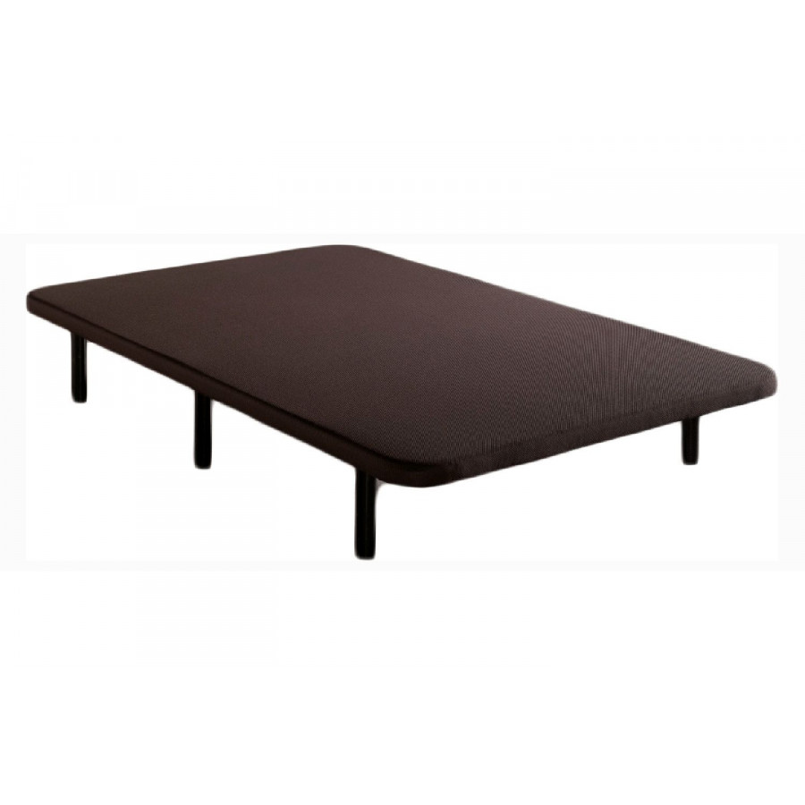 MCS - Camel Wooden Slats Frame Folded with Legs