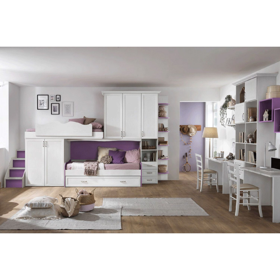 MCS - AF03 Wardrobe with Elevated Bed