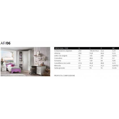 MCS - AF06 Bed