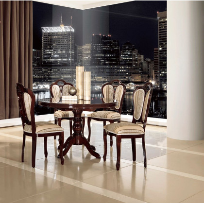 MCS - Pamela Chairs and Mirror Set