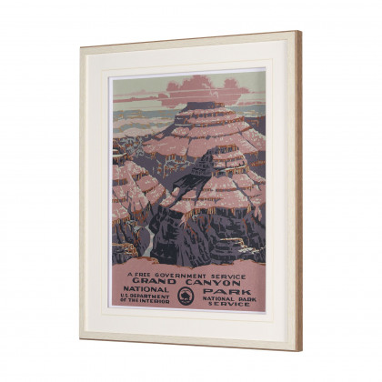 Mercana Grand Canyon National Park - Framed Art Print Matted under Glass