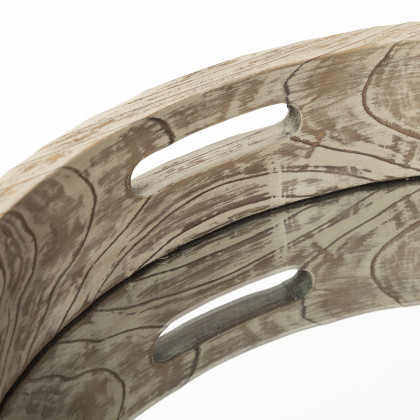 Mercana Whittier Small Tray - Brown, Wood