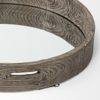Mercana Whittier Large Tray - Brown, Wood
