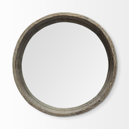 Mercana Whittier Large Tray - Brown, Wood