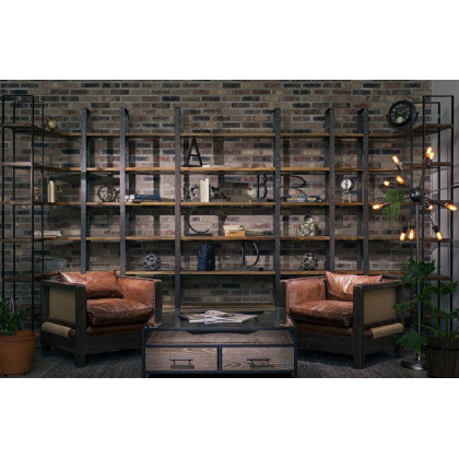 Mercana Turner I Shelving Unit - Brown