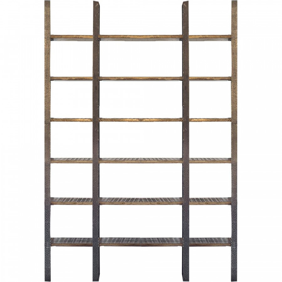 Mercana Taunton I Shelving Unit - Brown/Black