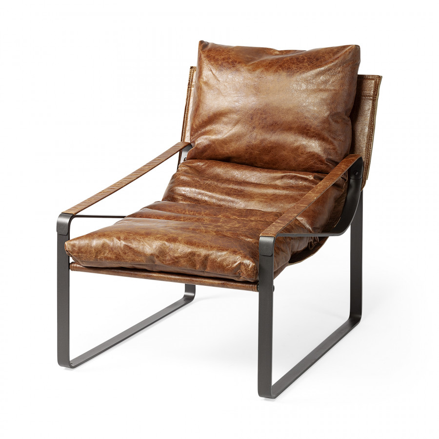 Mercana Hornet Leather Accent Chair