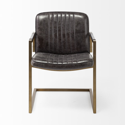 Mercana - Horner Dining Chair in Black, Metal