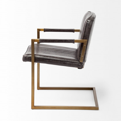 Mercana - Horner Dining Chair in Black, Metal