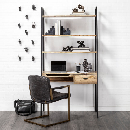 Mercana - Horner Dining Chair in Black, Metal