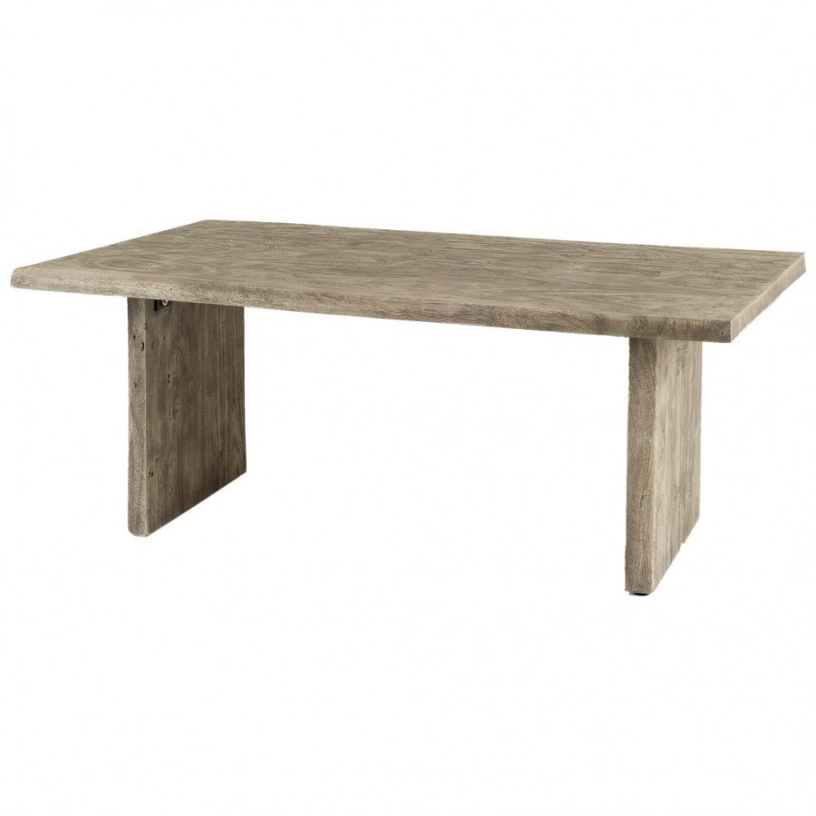 Mercana - Jefferson Dining Table in Gray, Solid Wood