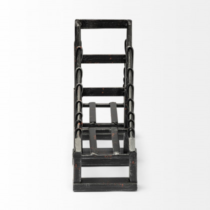 Mercana - Suspension 19L x 4W Brown Wrought Iron Bridge Bookends (Set of 2)