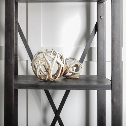 Mercana Ramus Object - White/Brown
