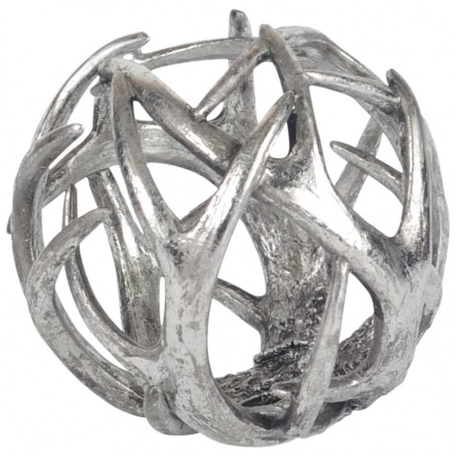 Mercana Ramus Object - Silver, Resin