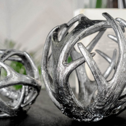 Mercana Ramus Object - Silver, Resin