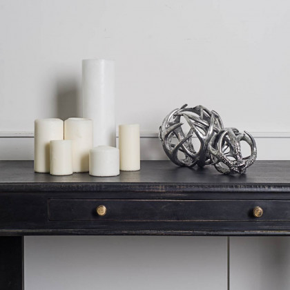 Mercana Ramus Object - Silver, Resin